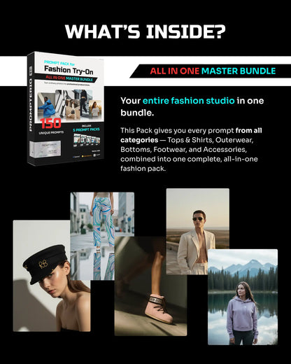 Fashion Try-On — ALL IN ONE Master Bundle