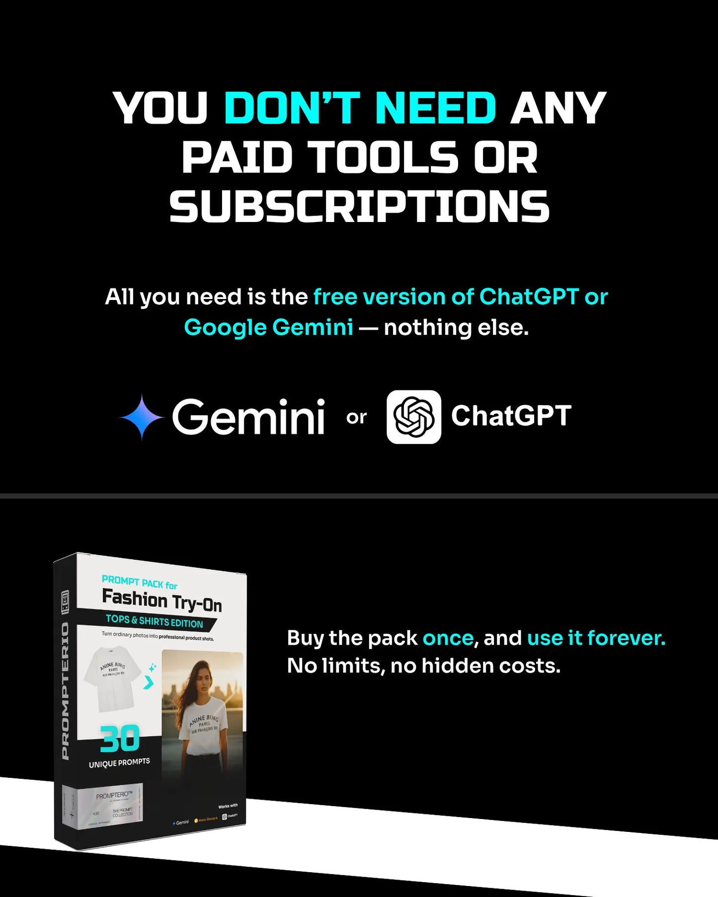 Fashion Try-On Pack — Tops & Shirts Edition