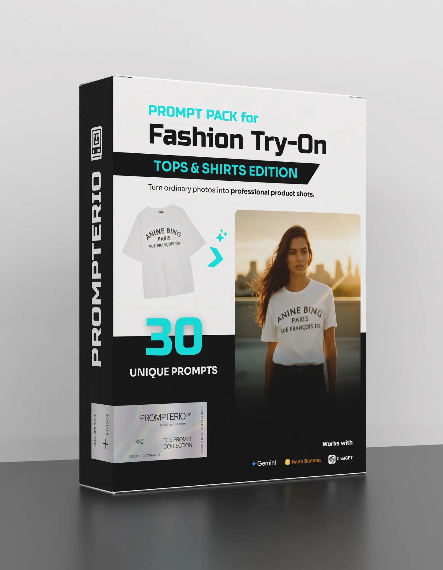 Fashion Try-On Pack — Tops & Shirts Edition